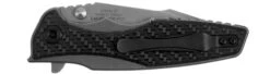 Zero Tolerance Hinderer Glow Carbon Fiber (0393GLCF) -Knife Specialty Store 0393glcf clipside closed high res 59172.1605217575