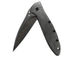 Kershaw Leek Composite Blackwash (1660CBBW) -Knife Specialty Store 1660cbbw half open hi res 01870.1525103704