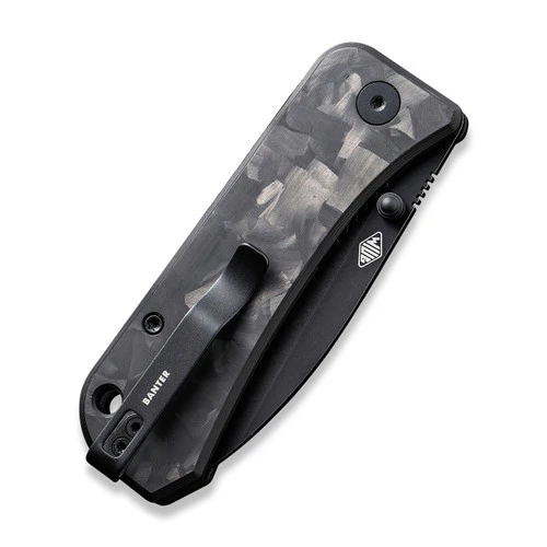 WE Knife Co. Banter Black Marble Carbon Fiber (2004H) 7 WE Knife Co. Banter Black Marble Carbon Fiber (2004H) - Image 5