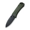 WE Knife Co Banter Green Micarta Black (2004J)