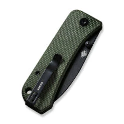 WE Knife Co Banter Green Micarta Black (2004J) -Knife Specialty Store 2004J WE Knife Co Banter Green Micarta WE220128 7 34748.1660075349