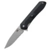 Black Tusk Boulder 2 Micarta Black Combination Edge (2BO45M-BLK50) -Knife Specialty Store 2BO45M BLK50 Black Tusk Boulder 2 Micarta Black Combo 888633 1 79218.1669771074