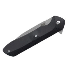 Black Tusk Boulder 2 Micarta Black Combination Edge (2BO45M-BLK50) -Knife Specialty Store 2BO45M BLK50 Black Tusk Boulder 2 Micarta Black Combo 888633 4 20425.1669771087