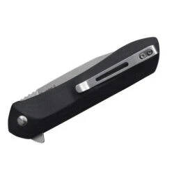 Black Tusk Boulder 2 Micarta Black Combination Edge (2BO45M-BLK50) -Knife Specialty Store 2BO45M BLK50 Black Tusk Boulder 2 Micarta Black Combo 888633 5 34210.1669771091