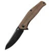 Black Tusk Mini Bomber 2 Micarta Brown (2BOM375M-BRN) -Knife Specialty Store 2BOM375M BRN Black Tusk Mini Bomber 2 Micarta Brown 888646 1 58931.1669924185