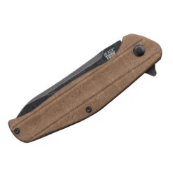 Black Tusk Bomber 2 Micarta Brown (2BOM45M-BRN) -Knife Specialty Store 2BOM45M BRN Black Tusk Bomber 2 Micarta Brown 888663 4 02452.1669768523