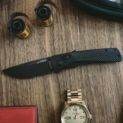 SOG Flash AT Blackout Serrated (11-18-02-41) -Knife Specialty Store 7 45850.1606763133