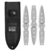 Black Tusk Chisel Throwing Knife 7" 3pc (8000-01) -Knife Specialty Store 8000 01 Black Tusk Chisel Throwing Knife 7 3Pc 888656 1 62734.1673644565