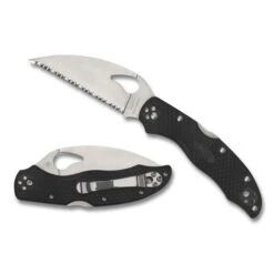 Spyderco Harrier 2 Wharncliffe Lightweight Serrated (BY01SBKWC2)