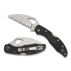 Spyderco Meadowlark 2 Lightweight Wharncliffe Serrated (BY04SBKWC2)