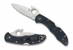 Spyderco Delica 4 Grey FRN Emerson Opener (C11PGYW)