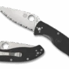 Spyderco Tenacious Black FRN Serrated (C122SBK) -Knife Specialty Store C122SBK Both 08709.1604259750