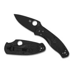 Spyderco Persistence Lightweight Partially Serrated Black (C136PSBBK)