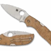 Spyderco Chaparral Maple (C152WDP) -Knife Specialty Store C152WDP Both 19117.1604354350
