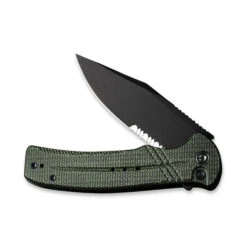CIVIVI Cogent Green Micarta Serrated (C20038E-4) -Knife Specialty Store C20038E 4 CIVIVI Cogent Micarta Serrated WE210297 3 35902.1637107625
