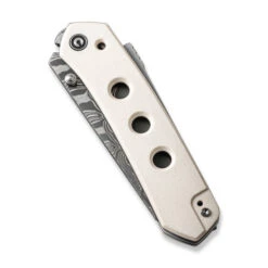 CIVIVI Vision FG G10 Ivory Damascus Clad (C22036-DS1) -Knife Specialty Store C22036 DS1 CIVIVI Vision FG G10 Ivory Damascus WE230099 4 92242.1686953009