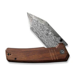 CIVIVI Bhaltair Guibourtia Wood Damascus Clad (C23024-DS1) -Knife Specialty Store C23024 DS1 CiVIVI Bhaltair Guibourtia Damascus WE230121 3 90807.1689290239