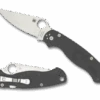 Spyderco Para Military 2 Gray G10 Maxamet (C81GPDGY2) -Knife Specialty Store C81GPDGY2 Both 12260.1604255031