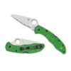 Spyderco Salt 2 LC200N Green Serrated (C88FSGR2) -Knife Specialty Store C88FSGR2 Spyderco Salt 2 LC200N SP21148 1 61043.1642454016