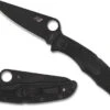 Spyderco Pacific Salt 2 Black FRN Black Blade (C91PBBK2) -Knife Specialty Store C91PBBK2 Both 15994.1604186352