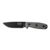 ESEE-4 Black Plain Edge Micarta With Coyote Brown Sheath (ESEE-4P) -Knife Specialty Store ESEE 4P B ESEE 4 Black with Sheath ES21034 1 99965.1620853089
