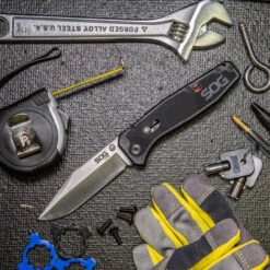 SOG Flare Satin (FLA1001-CP) -Knife Specialty Store FLA1001 CP product alt 1 85475 93629 93034.1579022833 83458.1606947229