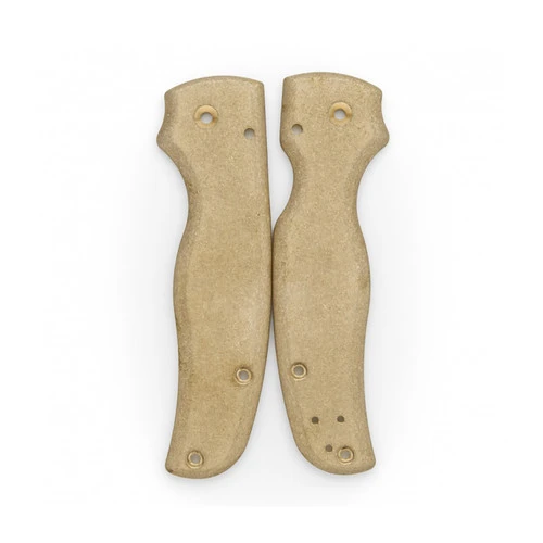 Flytanium Spyderco Shaman Brass Scales (FLY-735) 3 Flytanium Spyderco Shaman Brass Scales (FLY-735)