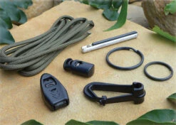 ESEE Izula-II Black With Complete Kit (IZULA-II-B-KIT) -Knife Specialty Store Izula Kit Lifestyle 05824.1620863374