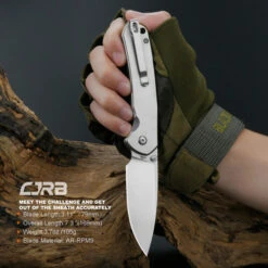 CJRB Pyrite Silver (J1925-ST) -Knife Specialty Store J1925 ST CJRB Pyrite Silver AC23002 5 16713.1684265739