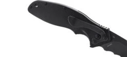 CRKT Shenanigan Veff Serrations Black (K800KKP) -Knife Specialty Store K800KKP CRKT Shenanigan Black Veff Serrations 442341 7 25159.1629233852