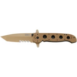CRKT M16-14DSFG Desert Tan Tanto With Veff Serrations (M16-14DSFG)
