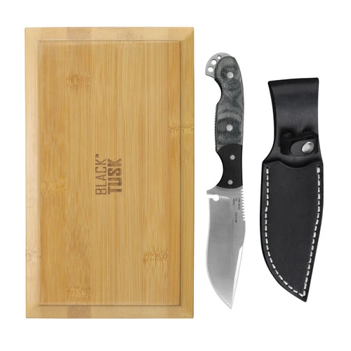 Black Tusk Dire Wolf Micarta (MARZ02) 5 Black Tusk Dire Wolf Micarta (MARZ02) - Image 3