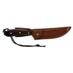 Grohmann #4 Survival Knife Rosewood Stainless Button Sheath (R4S) -Knife Specialty Store R4S Grohmann 4 Survival Rosewood Stainless GR21052 2 56899.1626986411
