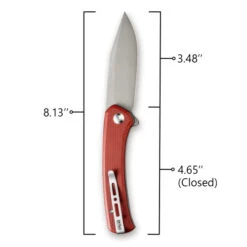 SENCUT Snap G10 Burgundy (SA05A-V1) -Knife Specialty Store SA05A Sencut Snap G10 Burgundy We220142 2 34596.1660772746