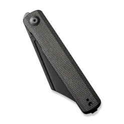 SENCUT Bronte Canvas Micarta Dark Green (SA08F) -Knife Specialty Store SA08F Sencut Bronte Dark Green Micarta WE220244 3 09472.1670543804