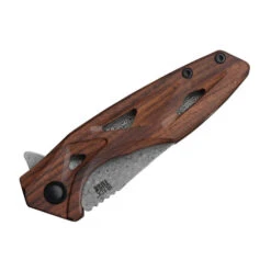 Black Tusk Shale Mkuruti Wood (SH35-WD) -Knife Specialty Store SH35 WD Black Tusk Shale Wood 888660 4 14386.1669931201