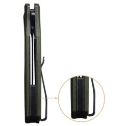 Black Tusk Shale G10 Olive Green (SH35G-GR) -Knife Specialty Store SH35G GR Black Tusk Shale G10 Green 888629 6 06802.1669930362