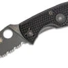 Spyderco Tenacious Black FRN Black Blade Combination Edge (C122PSBBK) 1 Spyderco Tenacious Black FRN Black Blade Combination Edge (C122PSBBK) -Knife Specialty Store SPC122PSBBK 1 30378.1604259403
