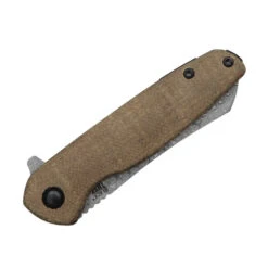 Black Tusk Turnpike Micarta Brown Damascus Clad (TU35-MI) -Knife Specialty Store TU35 MI Black Tusk Turnpike Micarta Brown Damascus Clad 888662 4 58867.1669931987