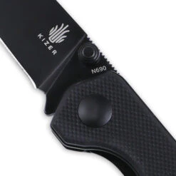 Kizer Begleiter Mini G10 Black (V3458RN5) -Knife Specialty Store V3458RN5 Kizer Begleiter Mini G10 Black KI210238 5 34086.1647464867