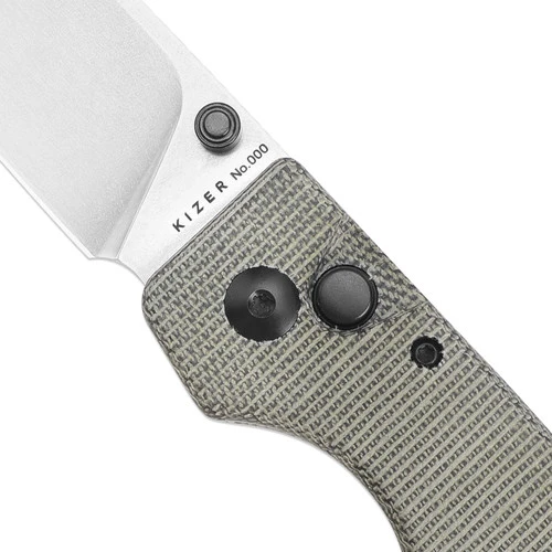 Kizer Original XL Micarta Green (V4605C1) 8 Kizer Original XL Micarta Green (V4605C1) - Image 6