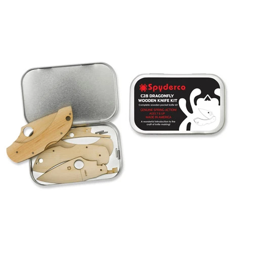 Spyderco Wooden Knife Kit Dragonfly (WDKIT1) 3 Spyderco Wooden Knife Kit Dragonfly (WDKIT1)