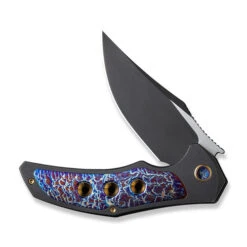 WE Knife Co Magnetron Titanium Black Flamed Titanium (WE18058-4) -Knife Specialty Store WE18058 4 WE Magnetron Black Flamed TI WE230009 3 31820.1679509506