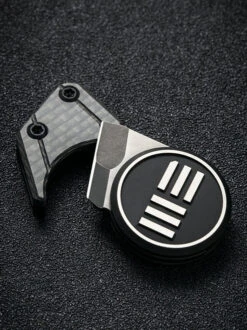 WE Knife Co. Quark Black And Silver (WE20021-2) -Knife Specialty Store WE20021 2 WE Knife Quark Black Silver WE210246 2 74891.1632509884