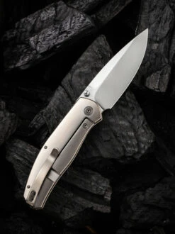 WE Esprit Orange Peel Titanium (WE20025B-A) 12 WE Esprit Orange Peel Titanium (WE20025B-A) -Knife Specialty Store WE20025B A WE Esprit Orange Peel Titanium WE210205 2 80765.1626463496