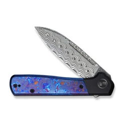 WE Knife Co Soothsayer Black Titanium Timascus Damasteel (WE20050-DS1) -Knife Specialty Store WE20050 DS1 WE Knife Co Soothsayer Timascus Damasteel WE220115 4 92936.1660066671