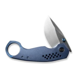WE Knife Co Envisage Titanium Blue (WE22013-4) -Knife Specialty Store WE22013 4 WE Envisage Blue Ti WE230059 3 38401.1685139997