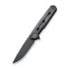 WE Knife Co Navo Black Canvas Micarta (WE22026-1) -Knife Specialty Store WE22026 1 WE Navo Black Micarta WE230031 1 36167.1682540031