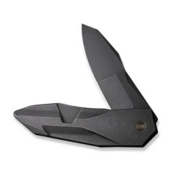 WE Knife Co Solid Stonewashed Titanium Black (WE22028-1) -Knife Specialty Store WE22028 1 WE Solid Ti Black WE230135 3 67050.1692829956