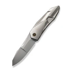 WE Knife Co Solid Polished Bead Blasted Titanium (WE22028-2)